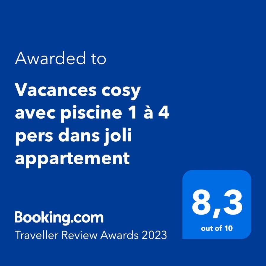 Vacances Avec Piscine Et Entree Autonome Dans Jolie Appartement Jusqu'A 4 Personnes Sérignan 외부 사진